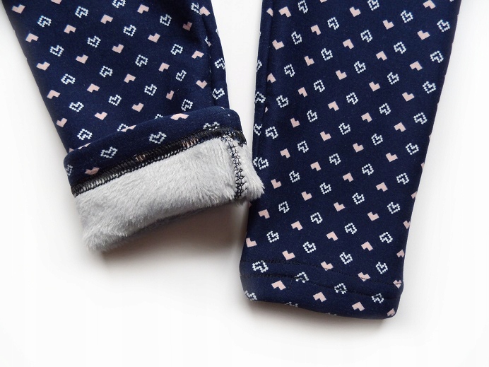 

Legginsy Ocieplane Futerkiem Serduszka 146/152