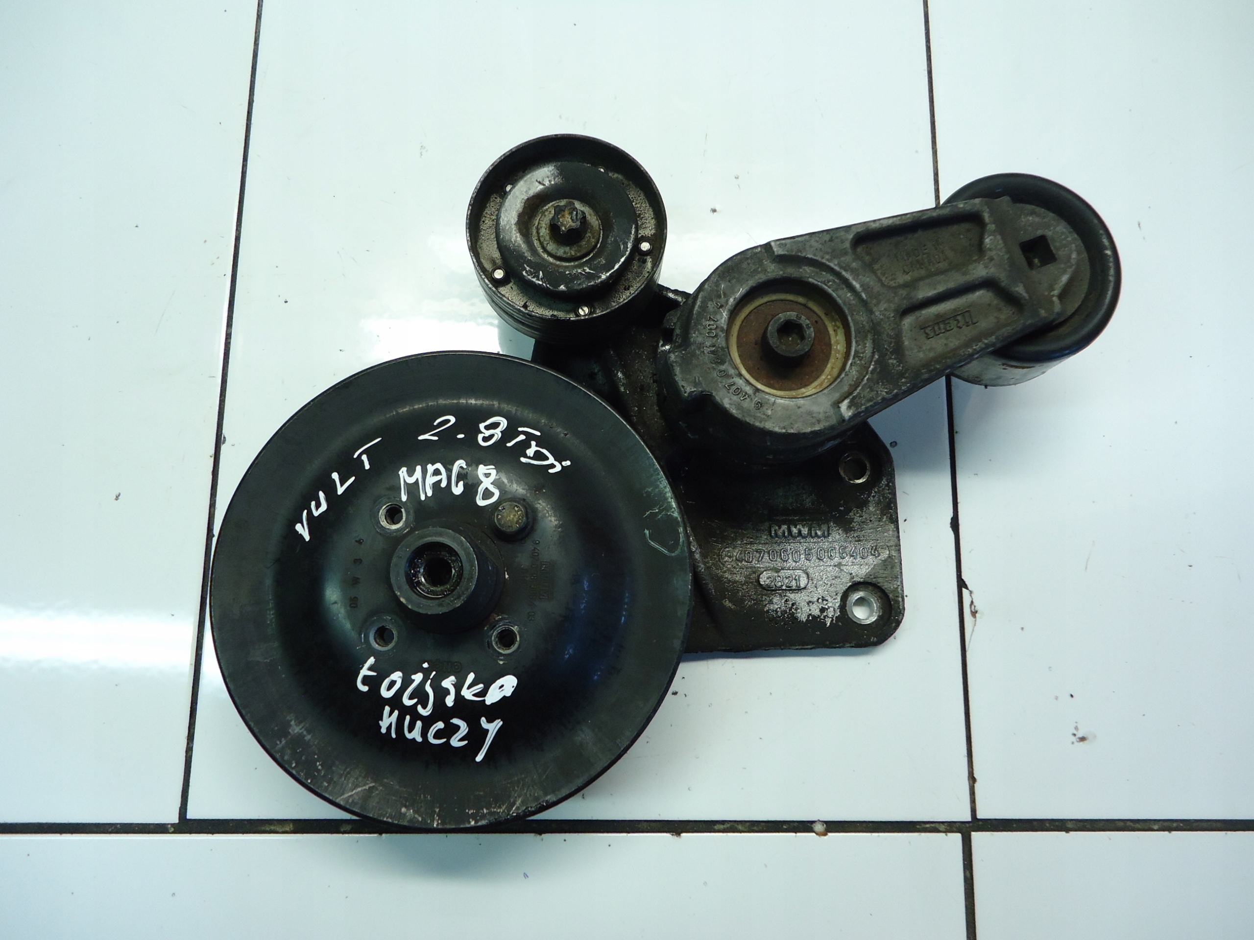 VW LT 2.8 TDI stütze halter WISKOZY spanner 94070605006404