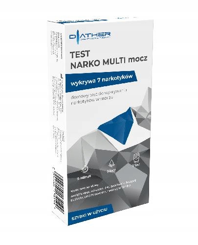 

Test Narko Multi mocz wykrywa 7 narkotyków