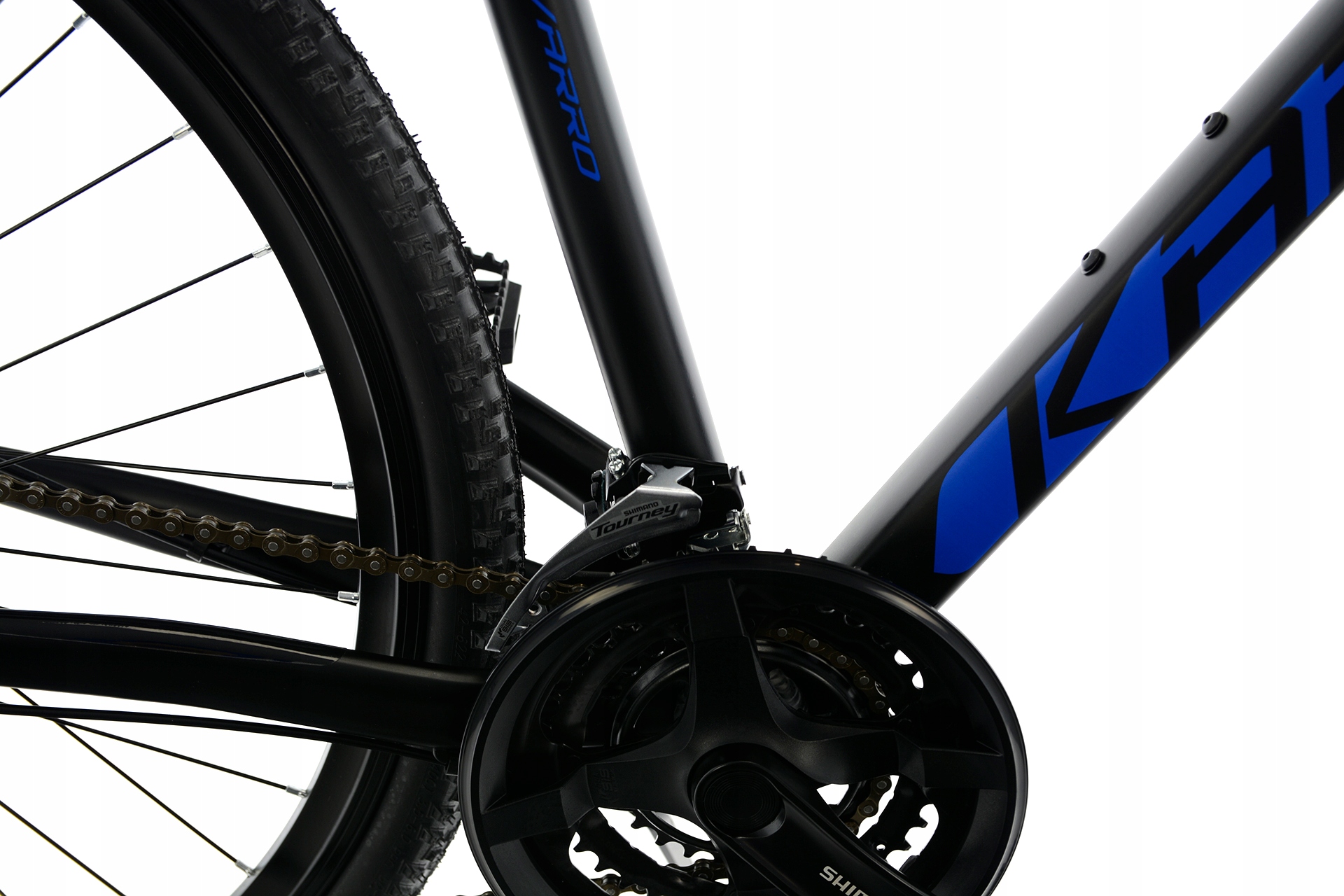 Rower crossowy 28 Kands Canavaro M21 czarno-niebieski mat 2024 Model Canavaro - 2024