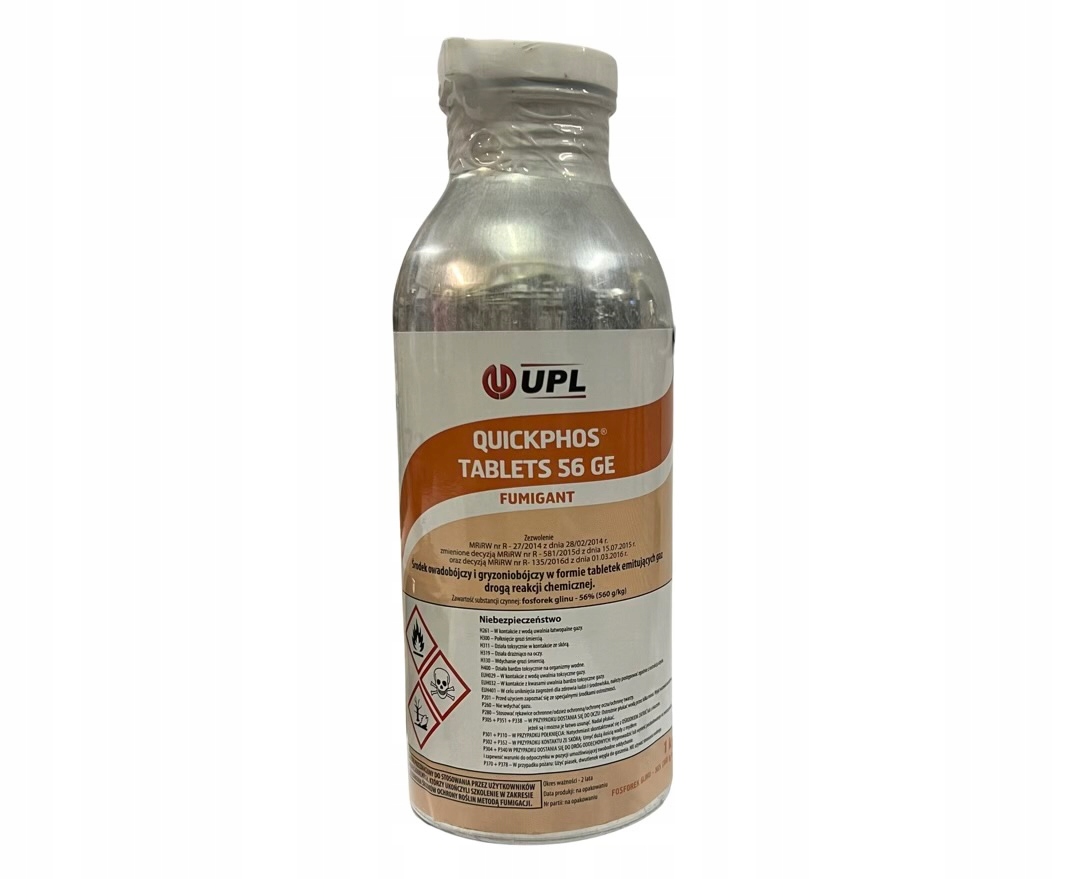 

Środek na krety Quickphos Tablets 56 Ge 1 kg