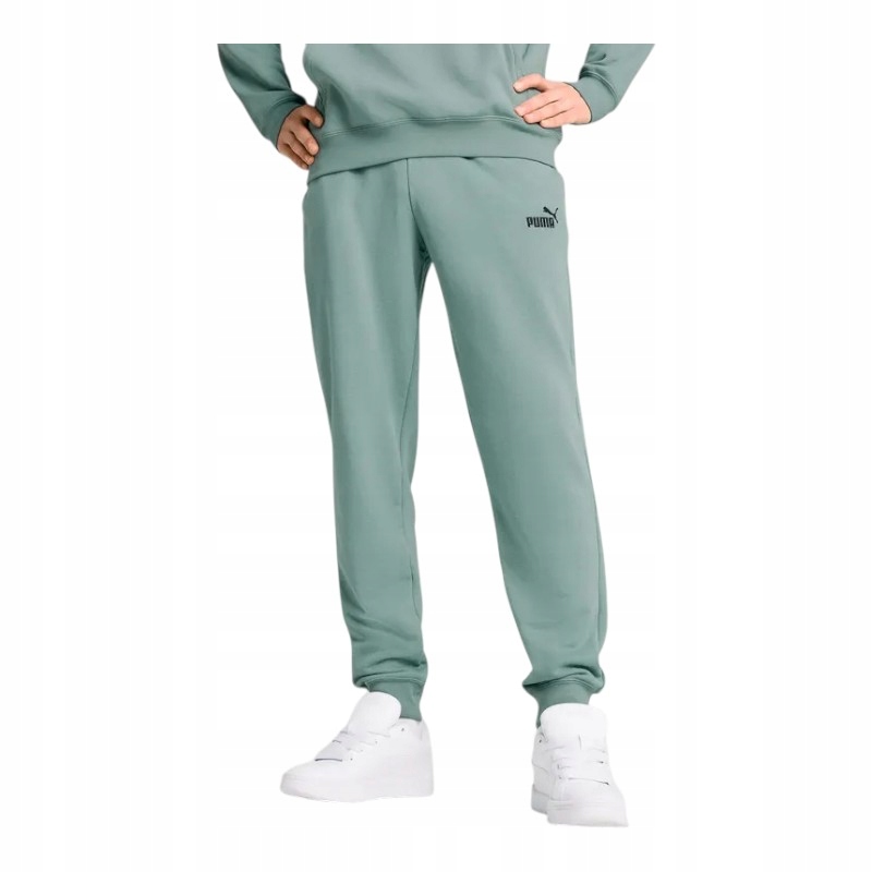 Puma Pánské Tepláky Ess NO.1 Logo Sweatpants Zelené r.XL
