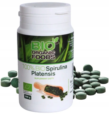 100% Bio Spirulina Platensis 1200tab Bio Organic Foods