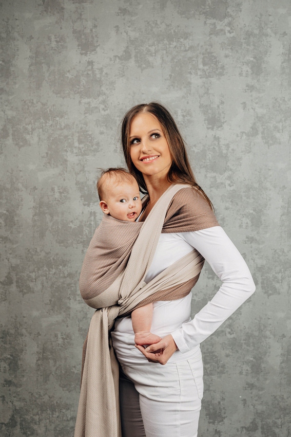 Chusta LennyLamb - Jodełka Baby Caffe Late 4.6 m. Dodatkowe informacje Chusta całoroczna