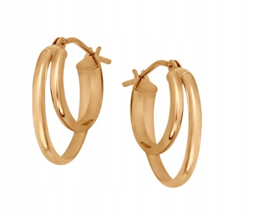 Złote Kolczyki JZ19558 Verona Jewellery