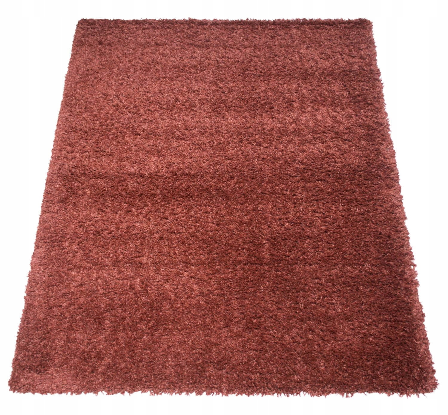Koberec Shaggy Červený Do Obývacího Pokoje Ložnice Měkký Plyšový Koberec 80X150
