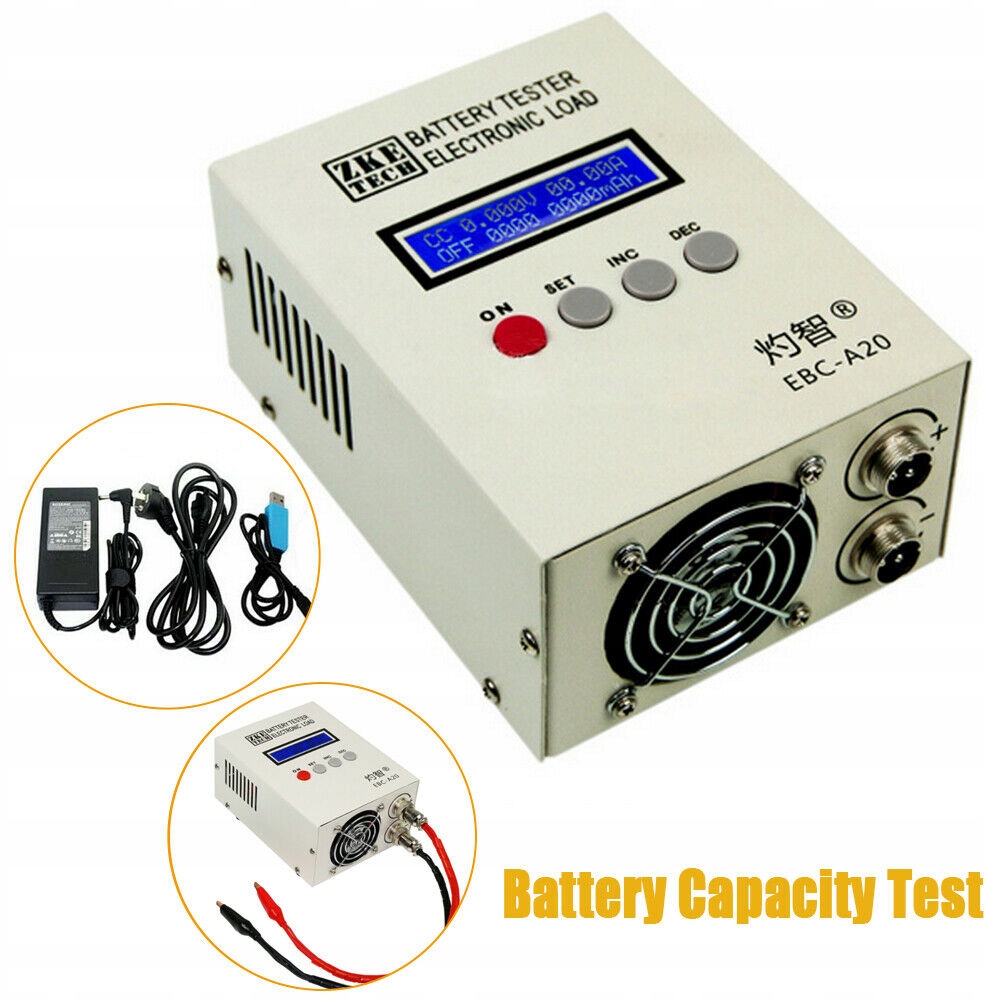 Тестер емкости батареи ЕЦБ-А20 85В