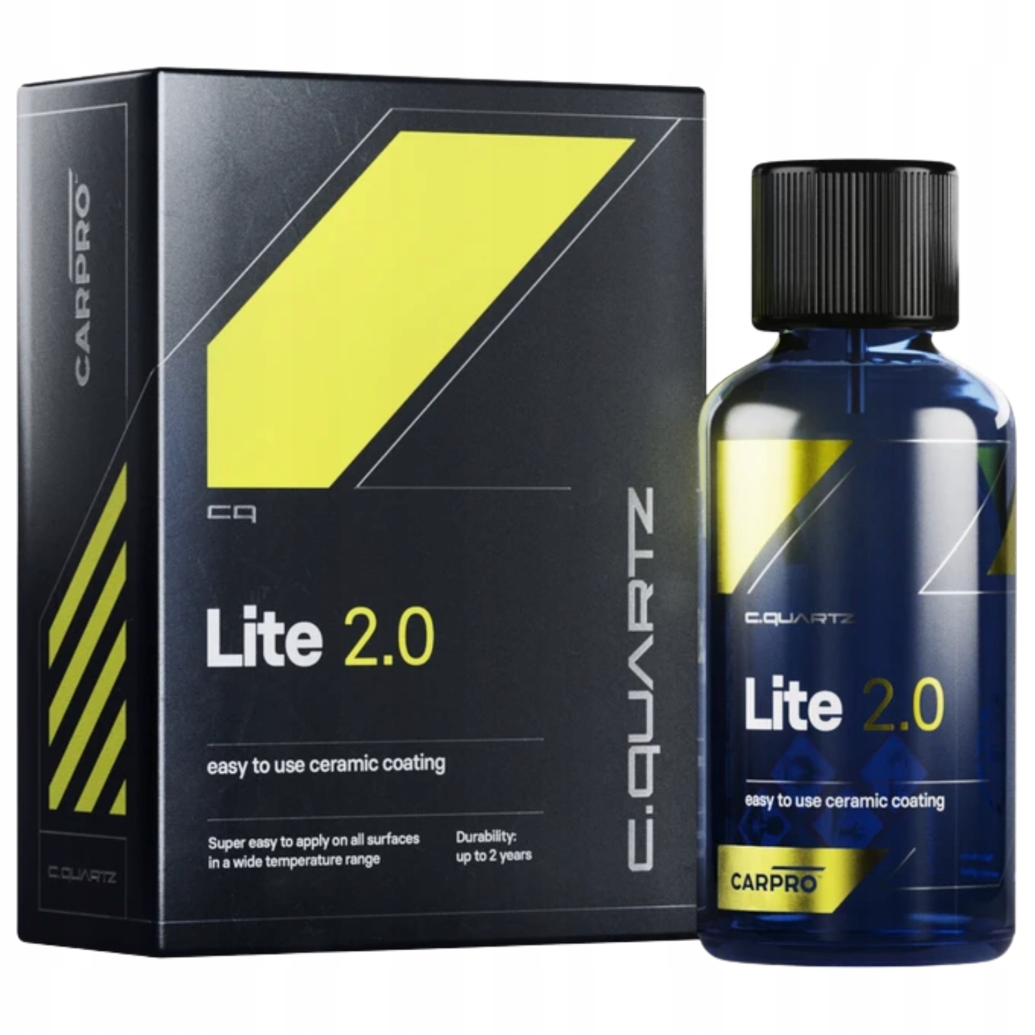 Carpro Cquartz Lite 2.0 100ml nowa generacja łatwej powłoki ceramicznej