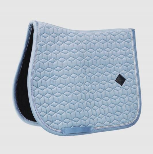 Czaprak Velvet light blue Pony Kentucky