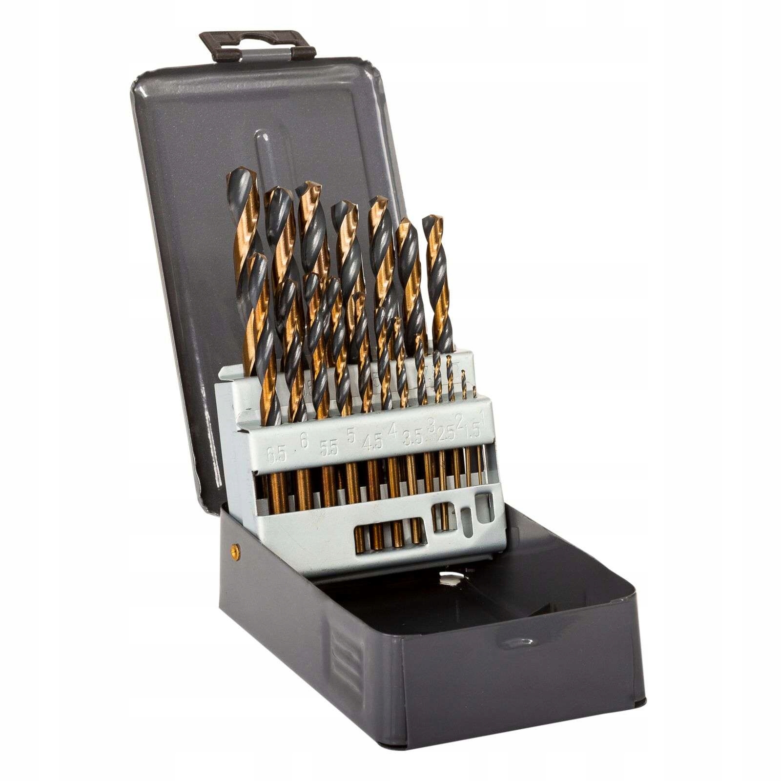 Proline Zestaw 19 wierteł do metalu Hss 1mm -10 mm