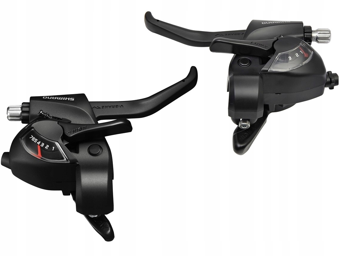 

Klamkomanetki Shimano STEF41 7rzędów Linki komplet