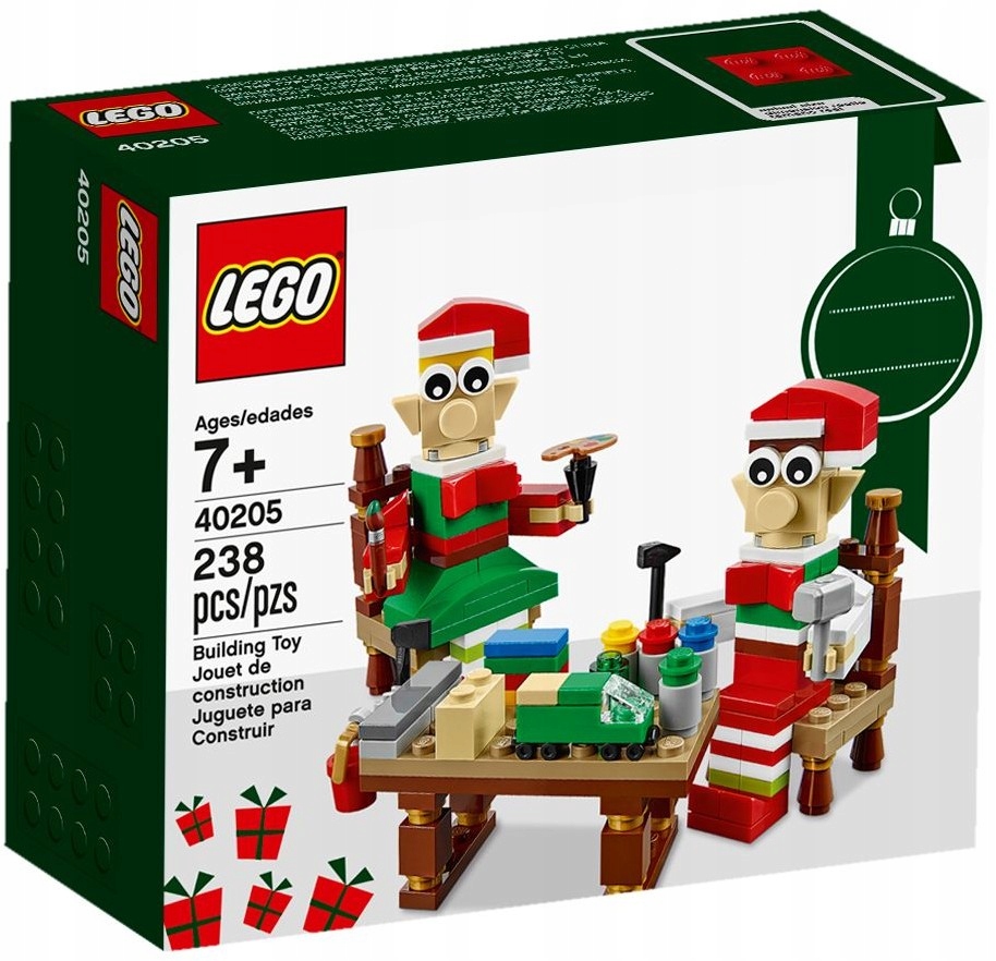 Lego Creator 40205 Lego Święta 40205 Pomocnicy Świętego Mikołaja Nowe