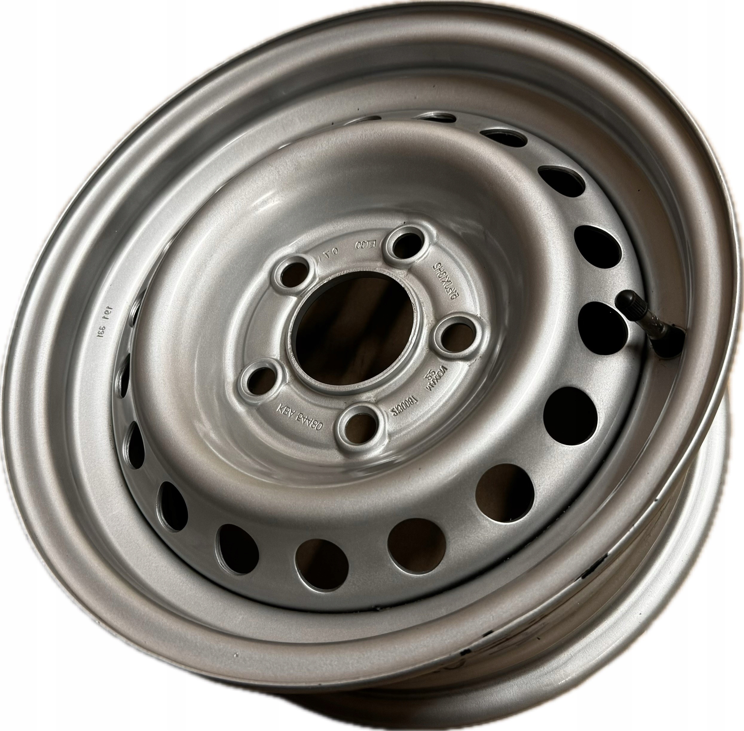 1x Ráfek pro karavany 13" 5x112 ET30 5,5J R13 66,5 mm Maxion