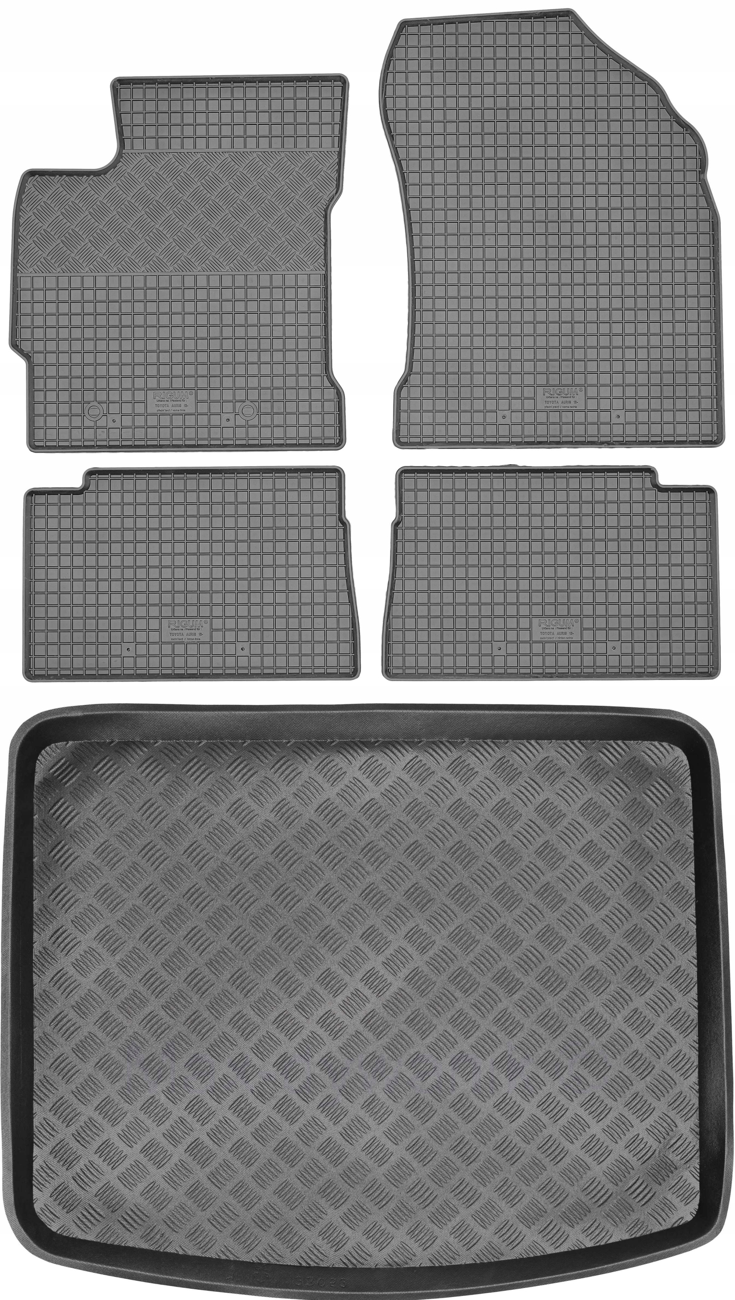Toyota Auris II Hb 2012-2018 Sada Gumové rohože rohož