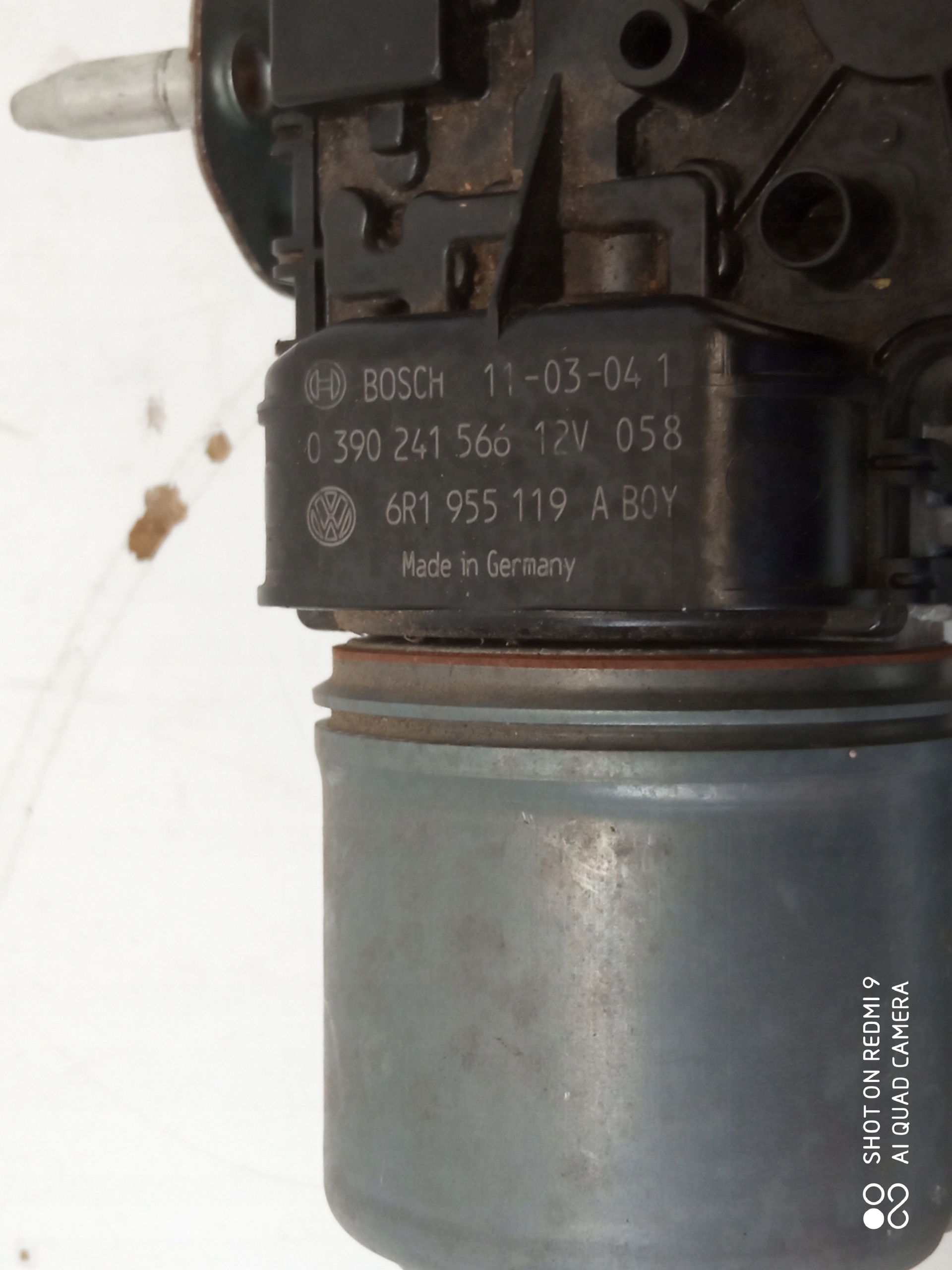SEAT IBIZA IV wiper mechanism front