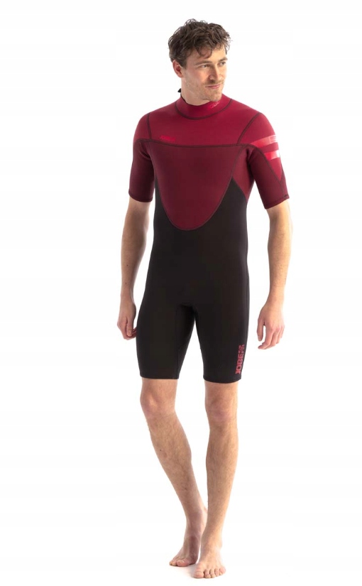 Pianka Jobe Perth 3/2MM Shorty Wetsuit Men Red S