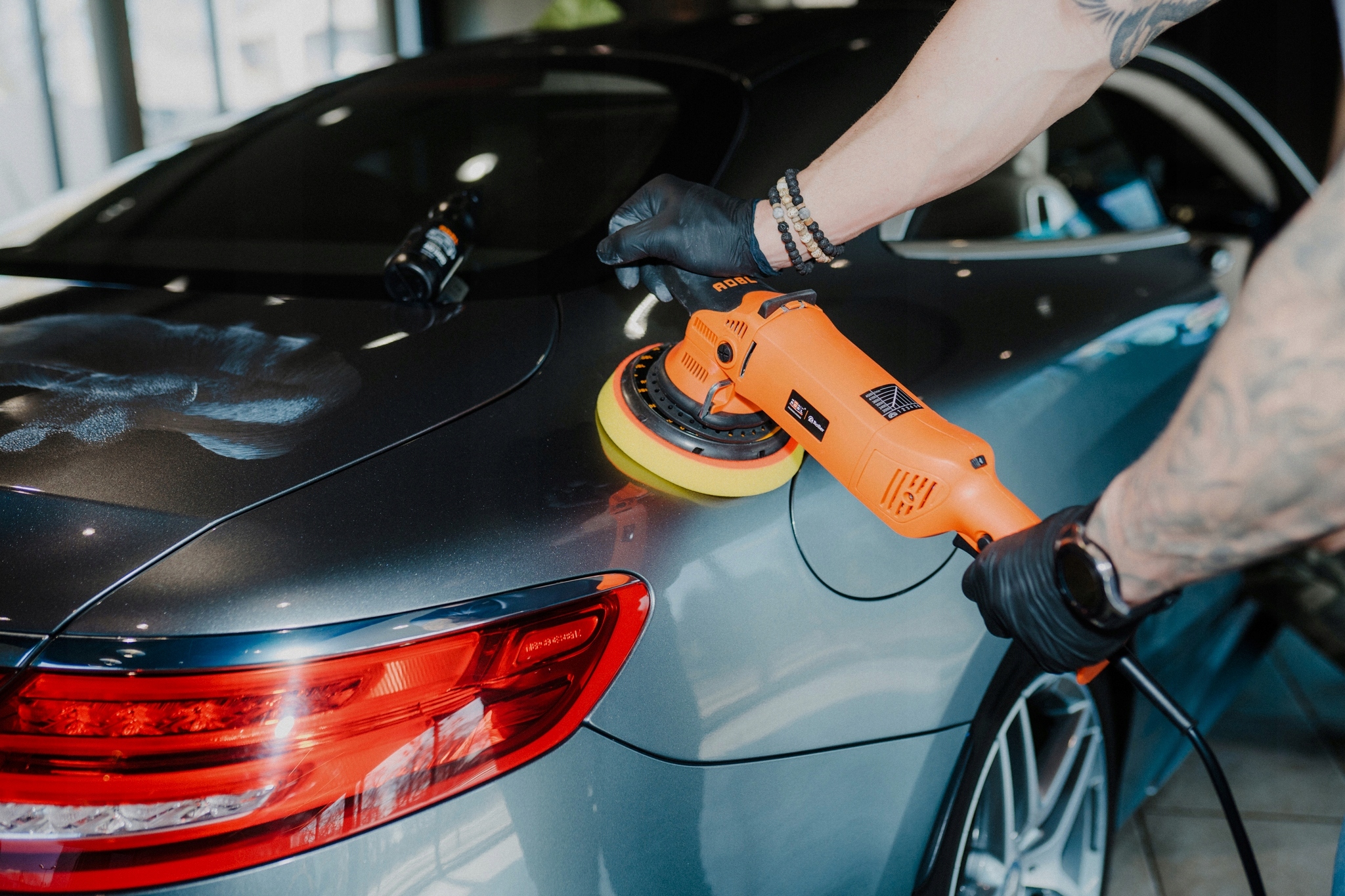 ADBL Roller D21125-01+B MASZYNA POLERSKA DA DUAL ACTION SKOK 21 mm + TORBA Moc 1150 W