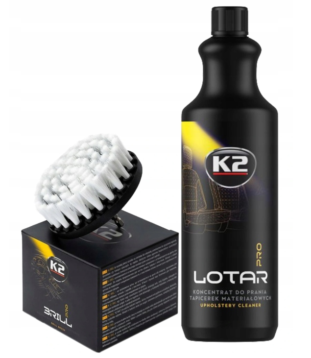 

K2 Lotar Płyn Do Prania Tapicerki Szczotka Brill