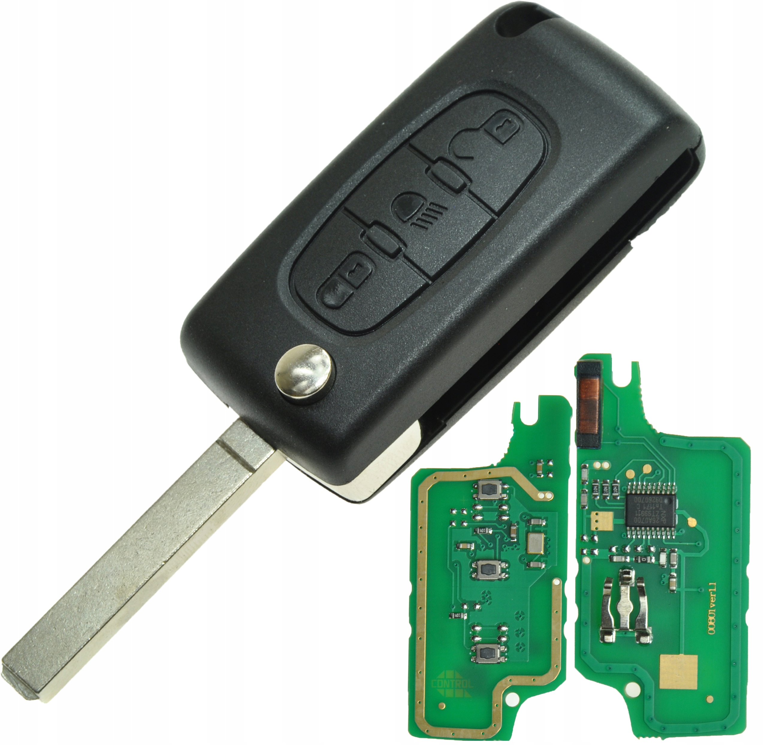 

Citroen C1 C2 C3 C4 C5 C6 C8 Kluczyk Pilot Ask 433