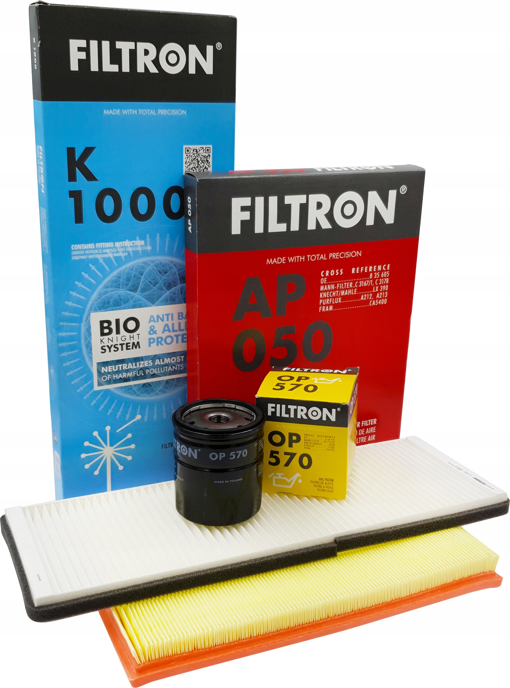 

Zestaw Filtrów Opel Astra F 1.4 1.6 1.8 2.0 i