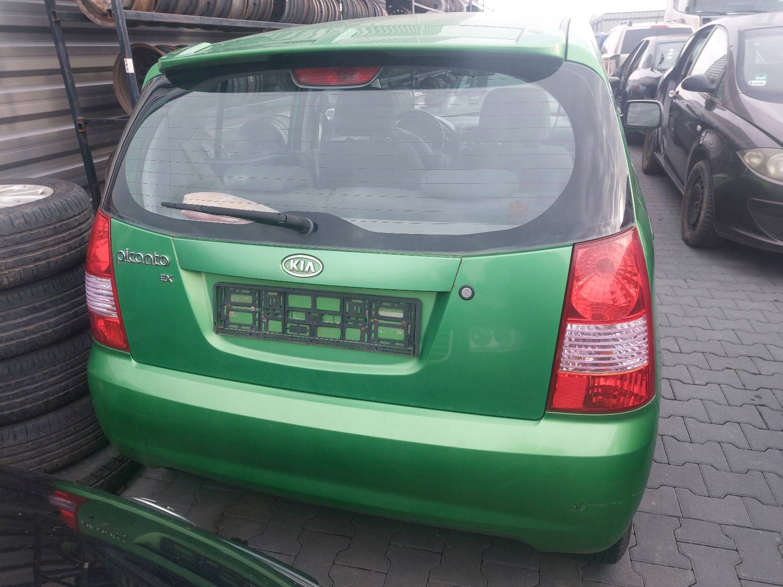 complete rear part bumper light fender KIA PICANTO and before lift M5