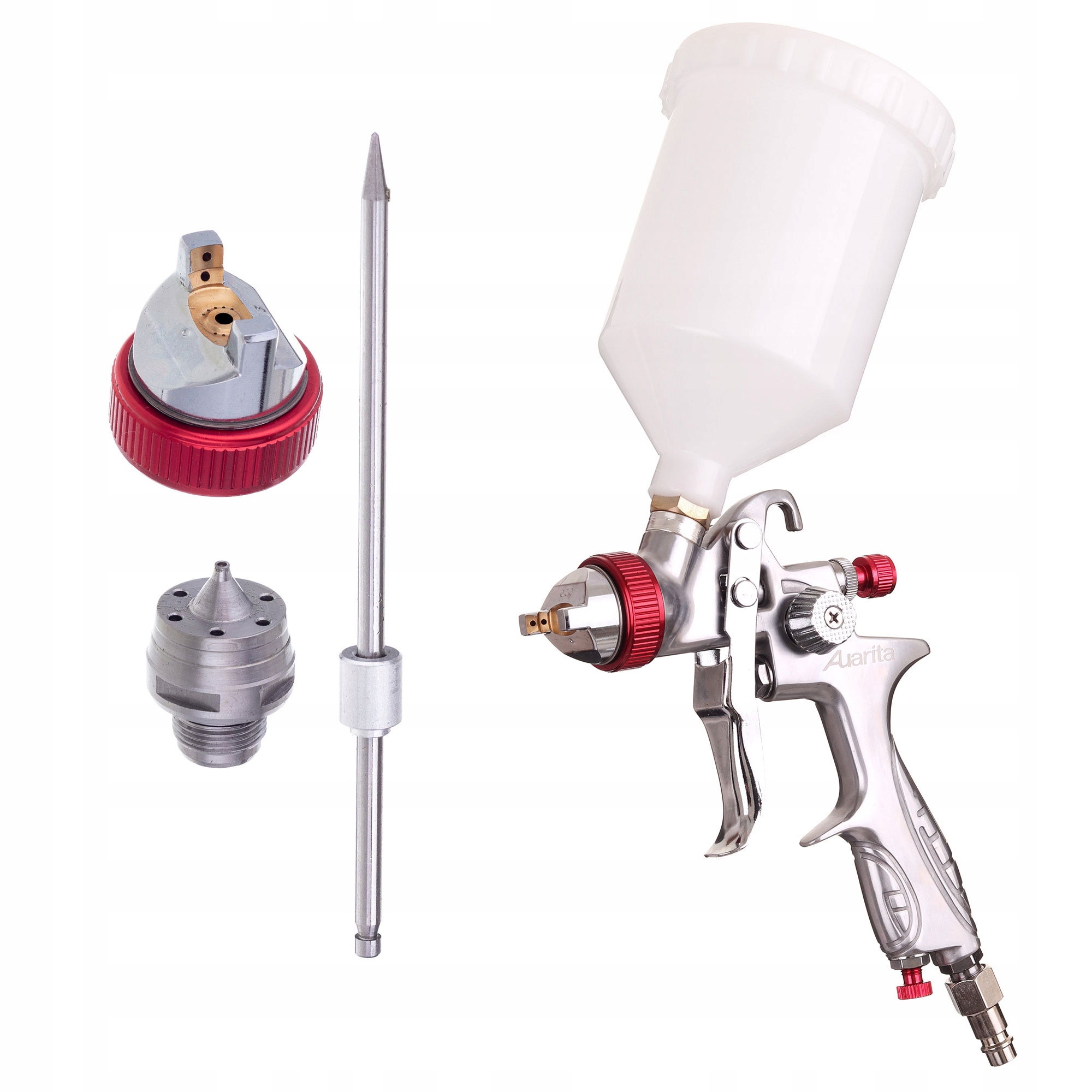 

Pistolet lakierniczy Auarita Hvlp Dysze 1,3 1,7