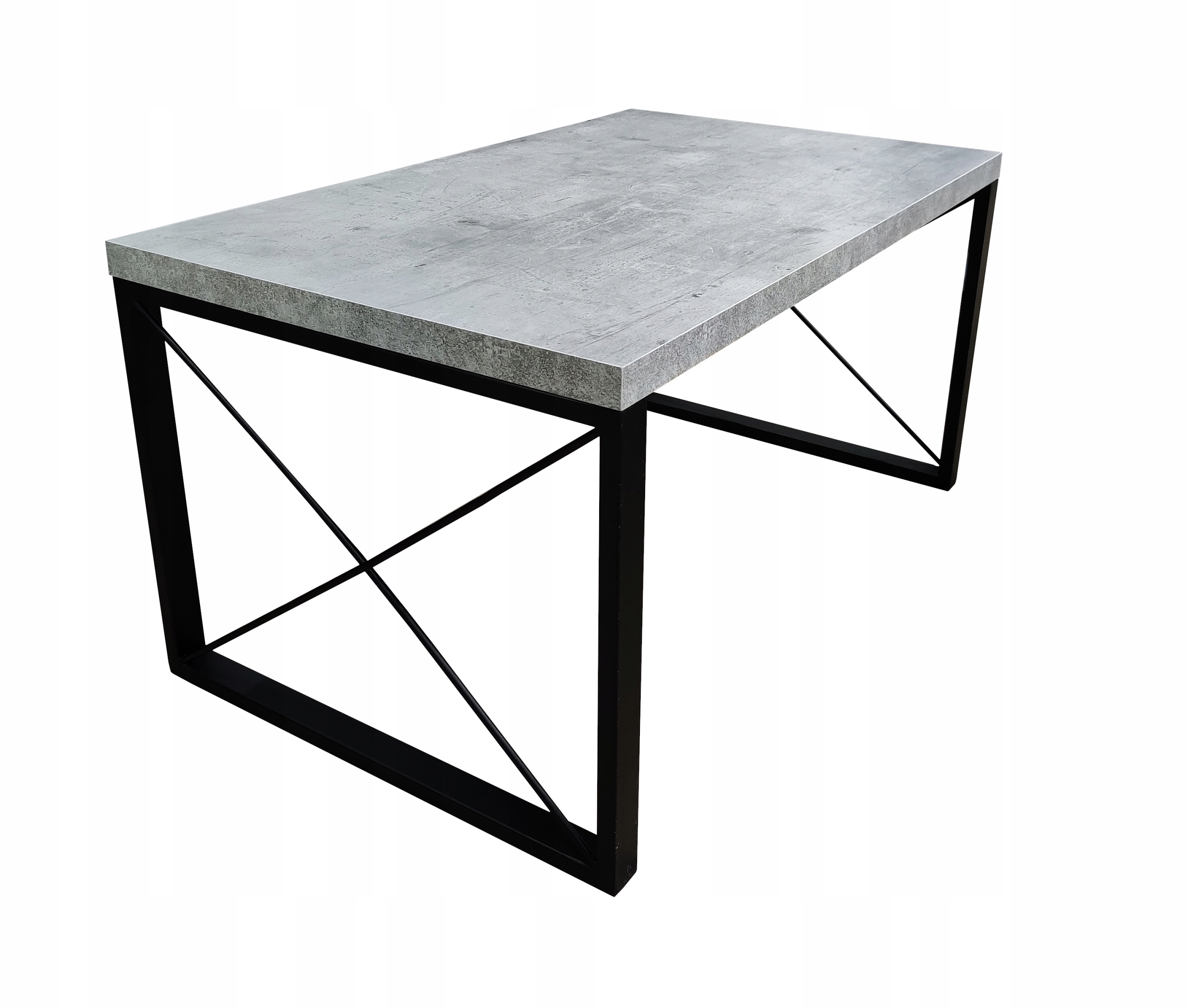 

Ława stolik kawowy 100x60cm beton metalowe nogi