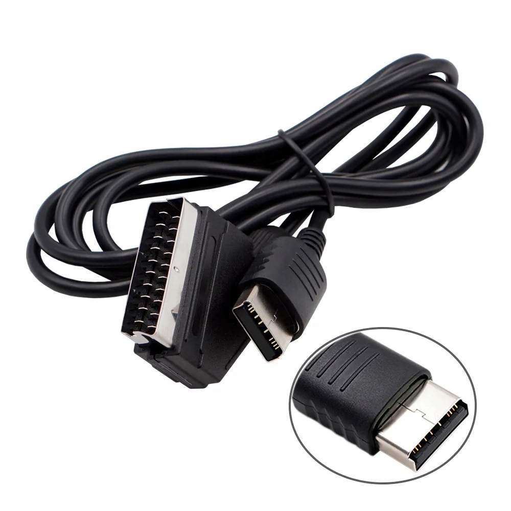 Kabel przewód RGB SCART / EURO do konsoli Sega Dreamcast