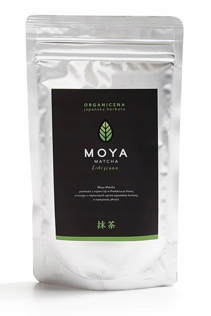 Levně Matcha Zelená Bio Moya Čaj Silný Aromatický organický prášek 100 g
