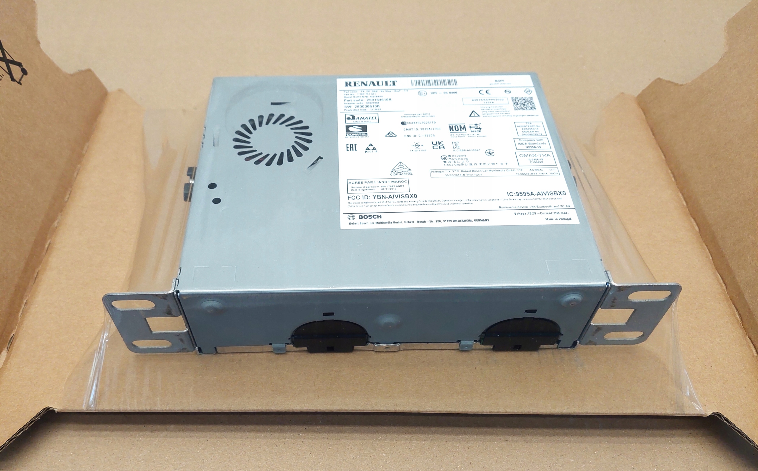 оригинал Bosch радио 283C30613R renault TWINGO III CAPTUR