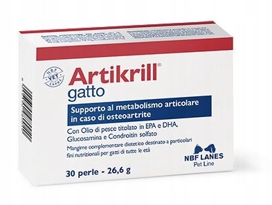 Artikrill Gatto 30 kaps Nbf Lanes dla kota