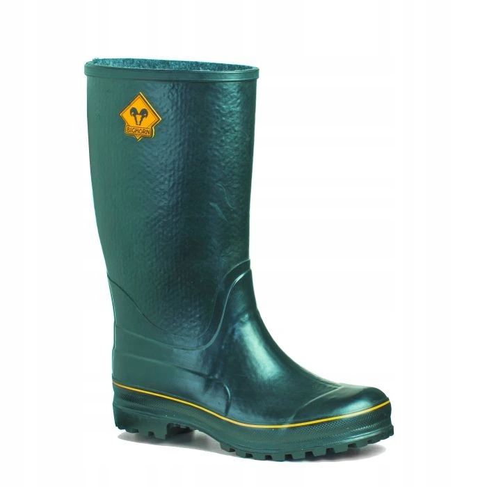 Pánské zateplené gumofilcové holínky Bighorn Kentucky 3228 zelené, vel. 46