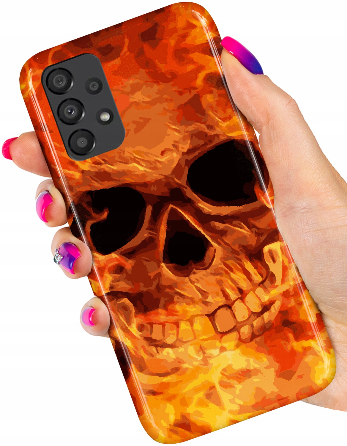 

Etui Czaszka do Samsung Galaxy A13 4G +szkło