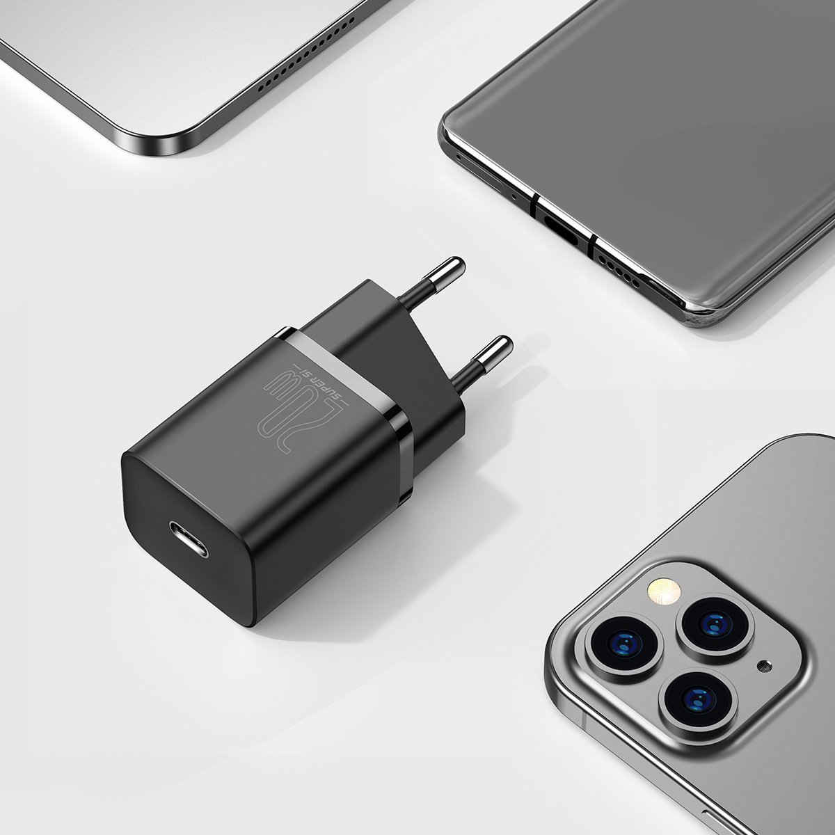 BASEUS SZYBKA ładowarka 20 W do IPHONE 7 8 X 11 12 Marka Baseus