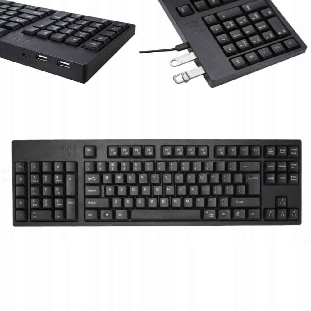 Klávesnice Pro Leváky Ergonomická, Ergonomická, Dvojitá, 109 Kláves