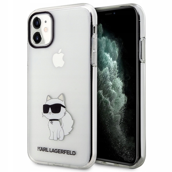 Etui Karl Lagerfeld do iPhone 11, iPhone Xr, Przezroczysty