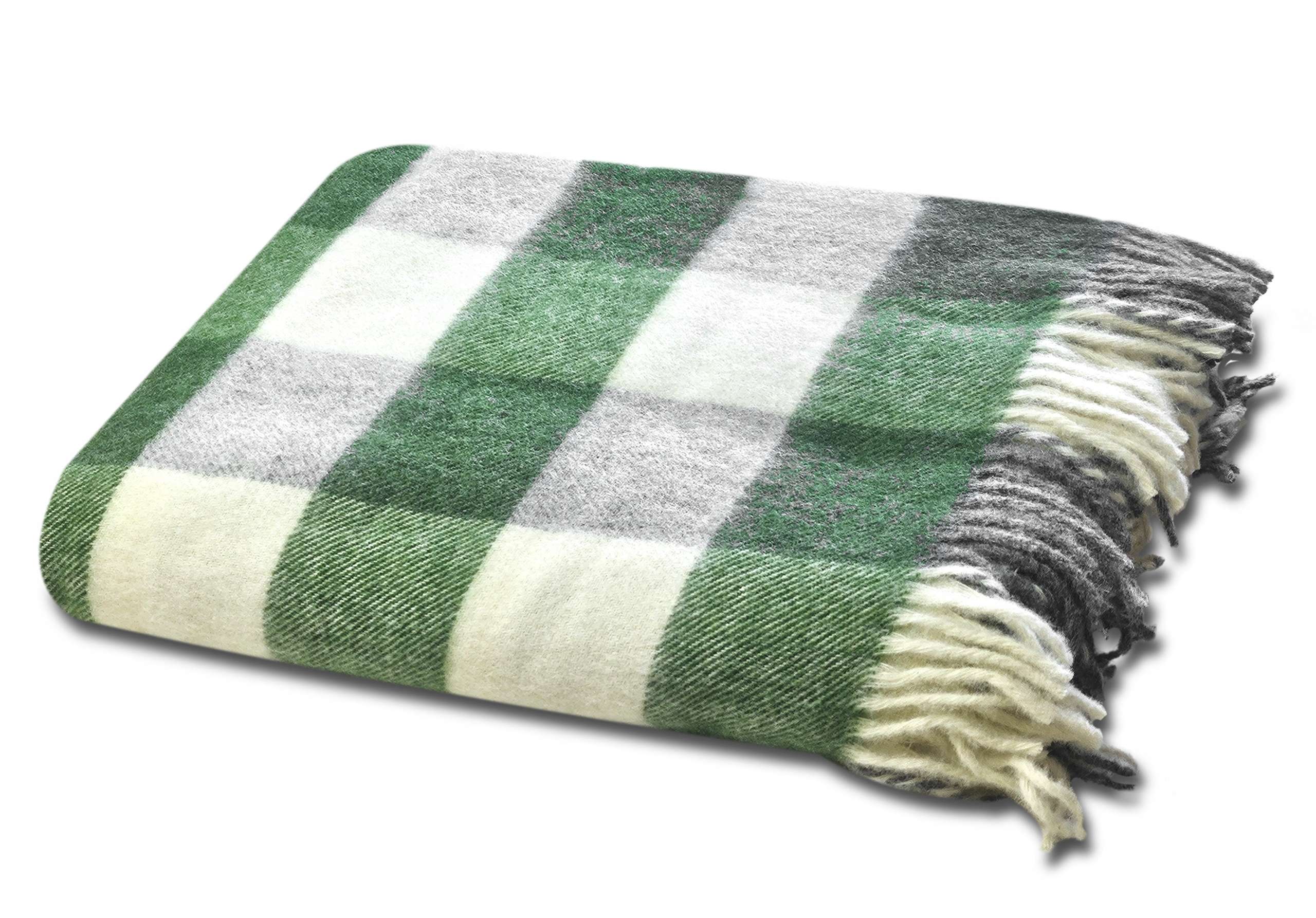 Vlněná deka 150x200 Pled 100% Ovčí vlna Polský Silný a teplý Zdravotní