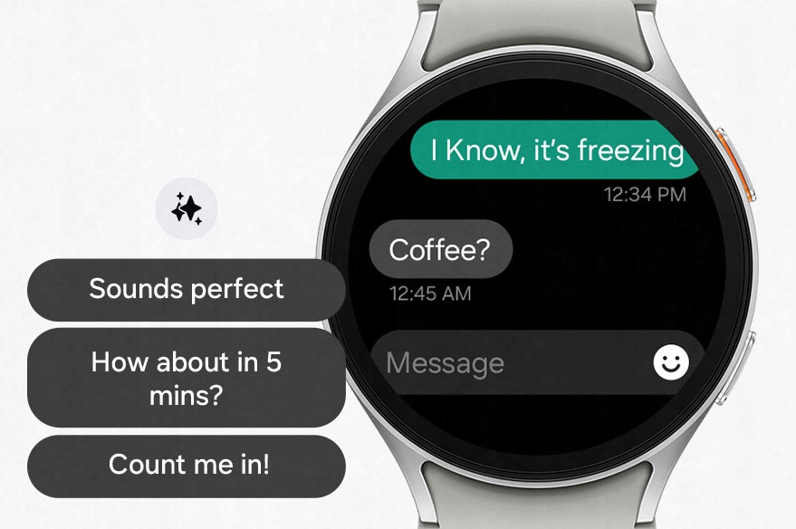 Smartwatch Samsung Galaxy Watch 7 40mm beżowy Kompatybilność systemowa Android iOS