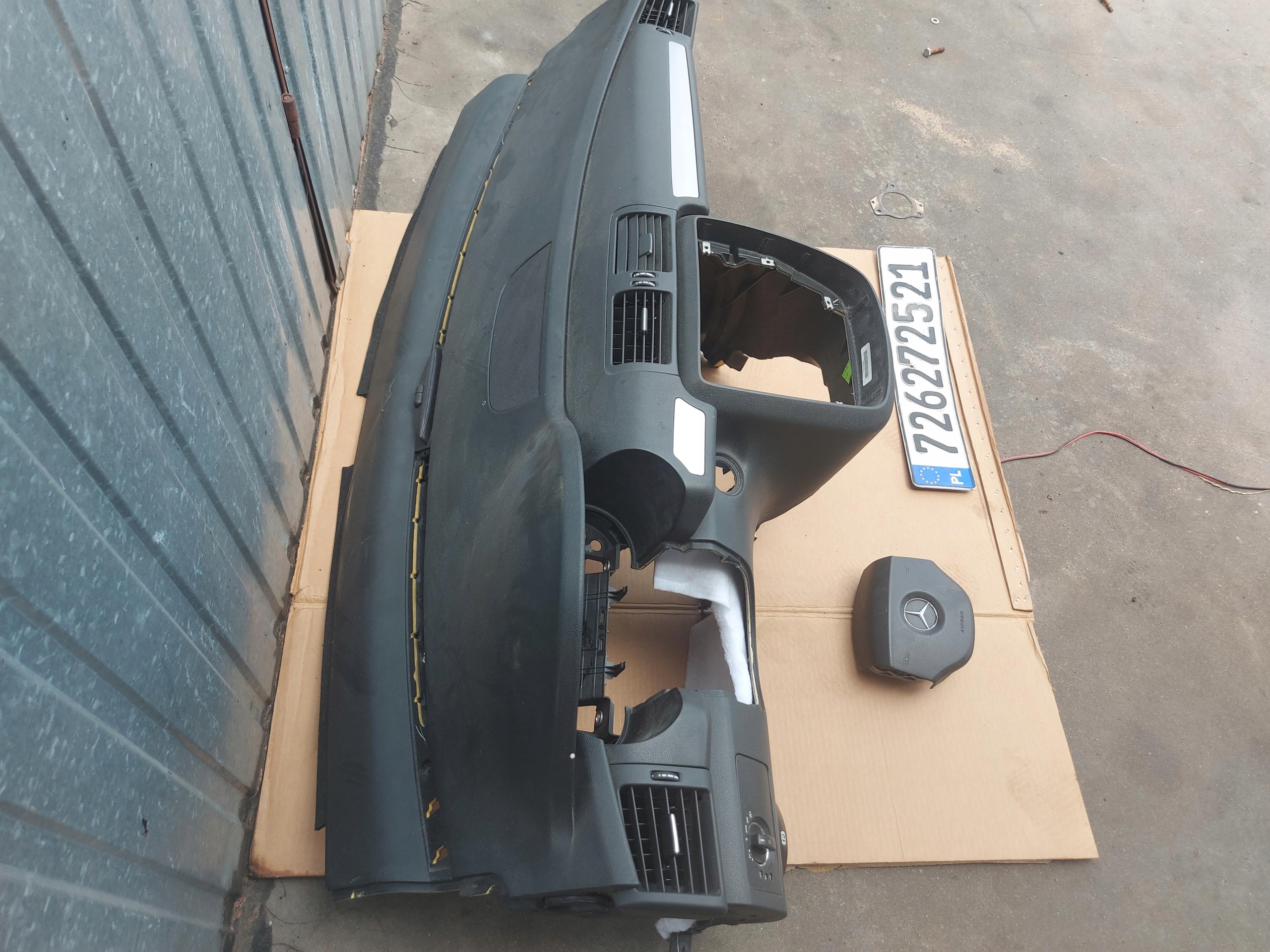 MERCEDES W251 KONSOLA PODUSZKA AIRBAG PRZOD