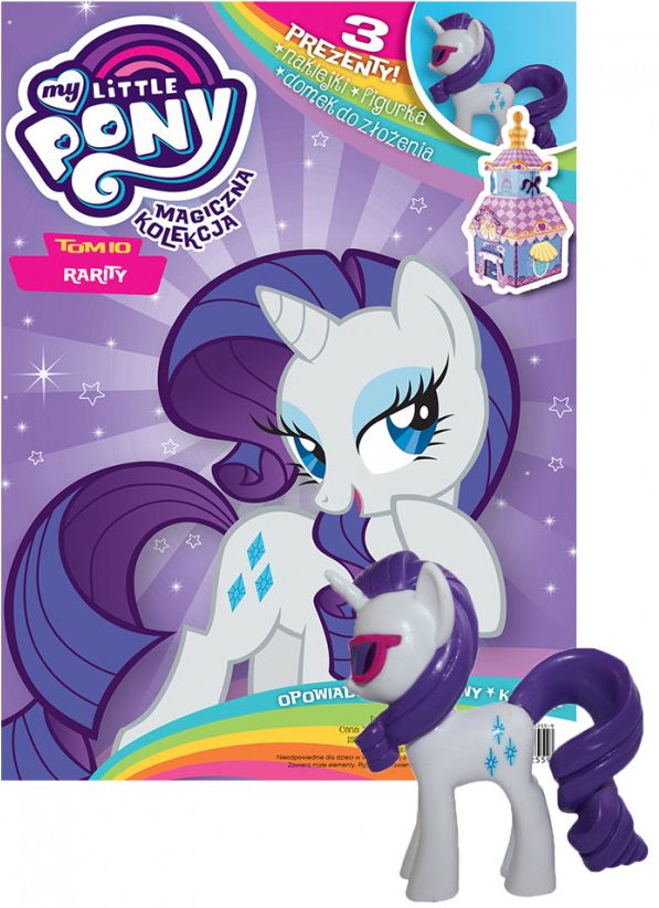 My Little Pony Magiczna kolekcja 10 RARITY DK