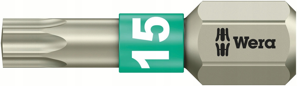

Wera Bit Torx nierdzewny TX15x25 mm, typ 3867/1 Ts
