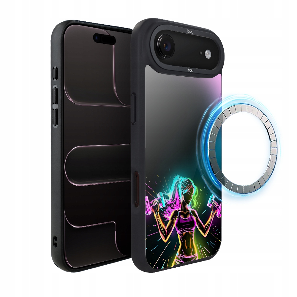 Pouzdro pro iPhone Air Ibizu DropGuard Matný s MagSafe, Fitness Vibrace