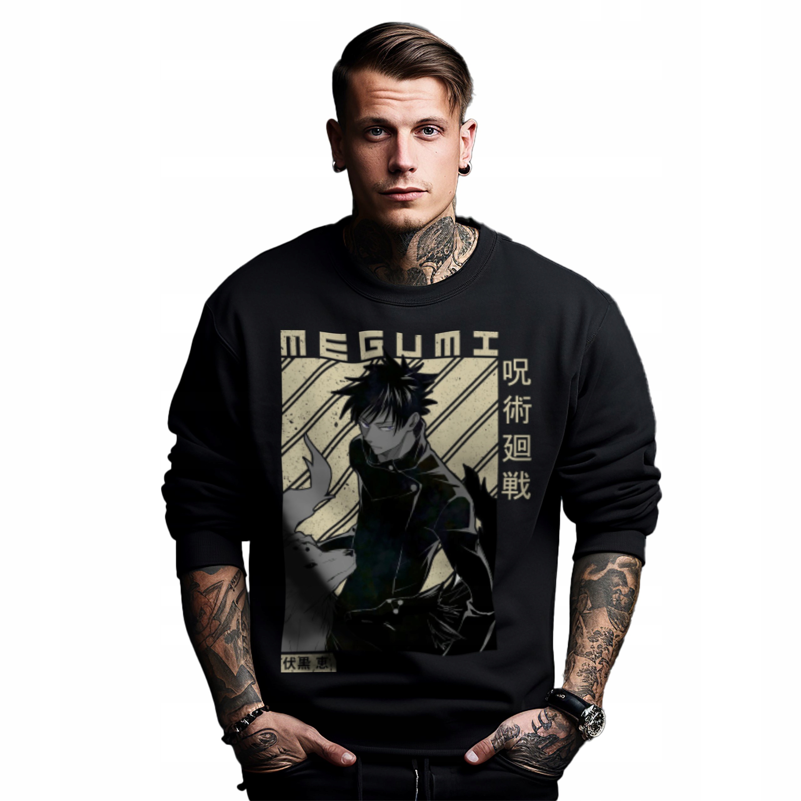 Mikina s potiskem Anime Megumi Jujutsu Kaisen