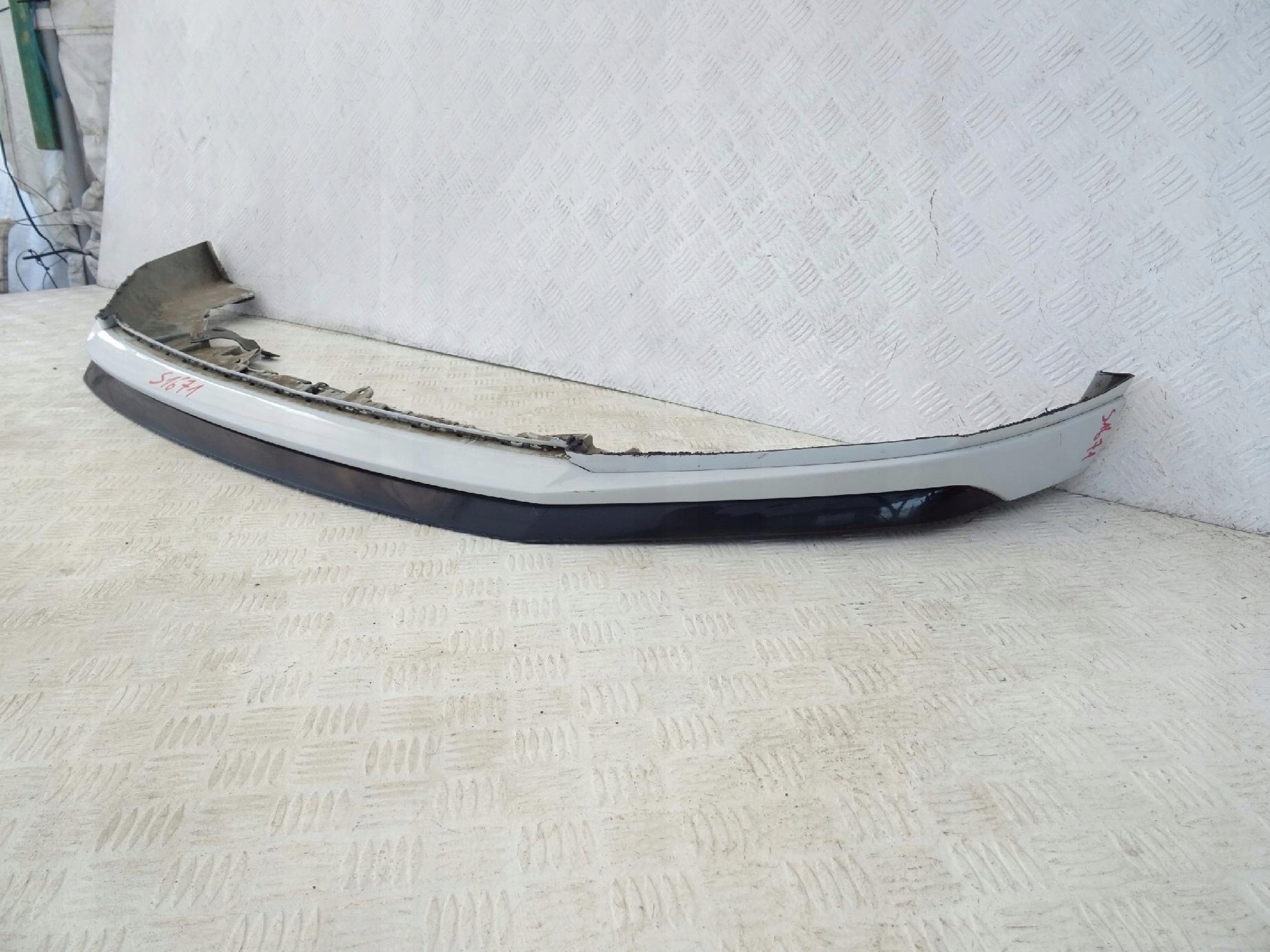 Skoda Yeti BLACK EDITION Spoiler doplněk nárazníku