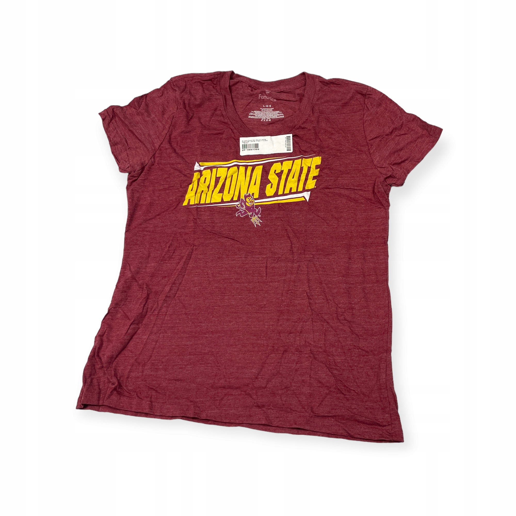 Koszulka na krótki rękaw damska Arizona State Sun Devils Ncaa Fanatics L