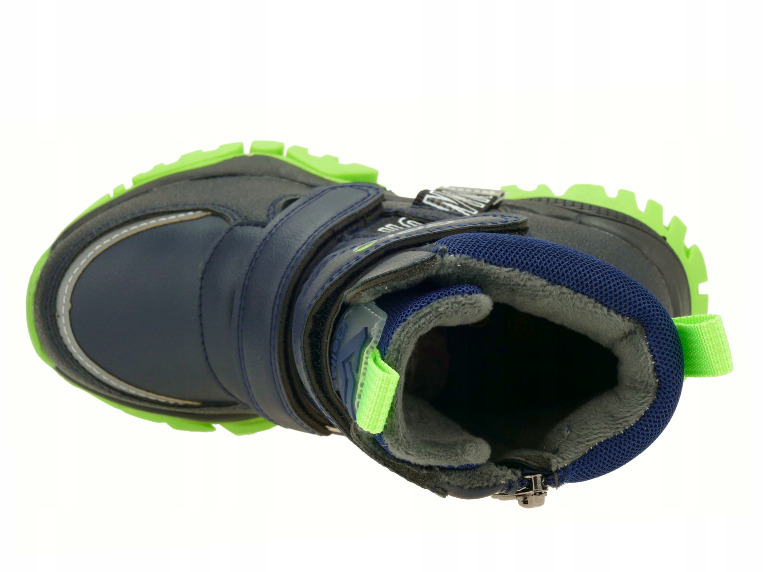 BUTY ZIMOWE CHŁOPIĘCE OCIEPLANE ŚNIEGOWCE RZEPY 27 Płeć chłopcy