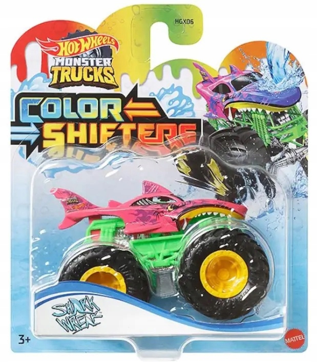 

Shark Wreak Rekin Auta Truck Kolor Monster Trucks