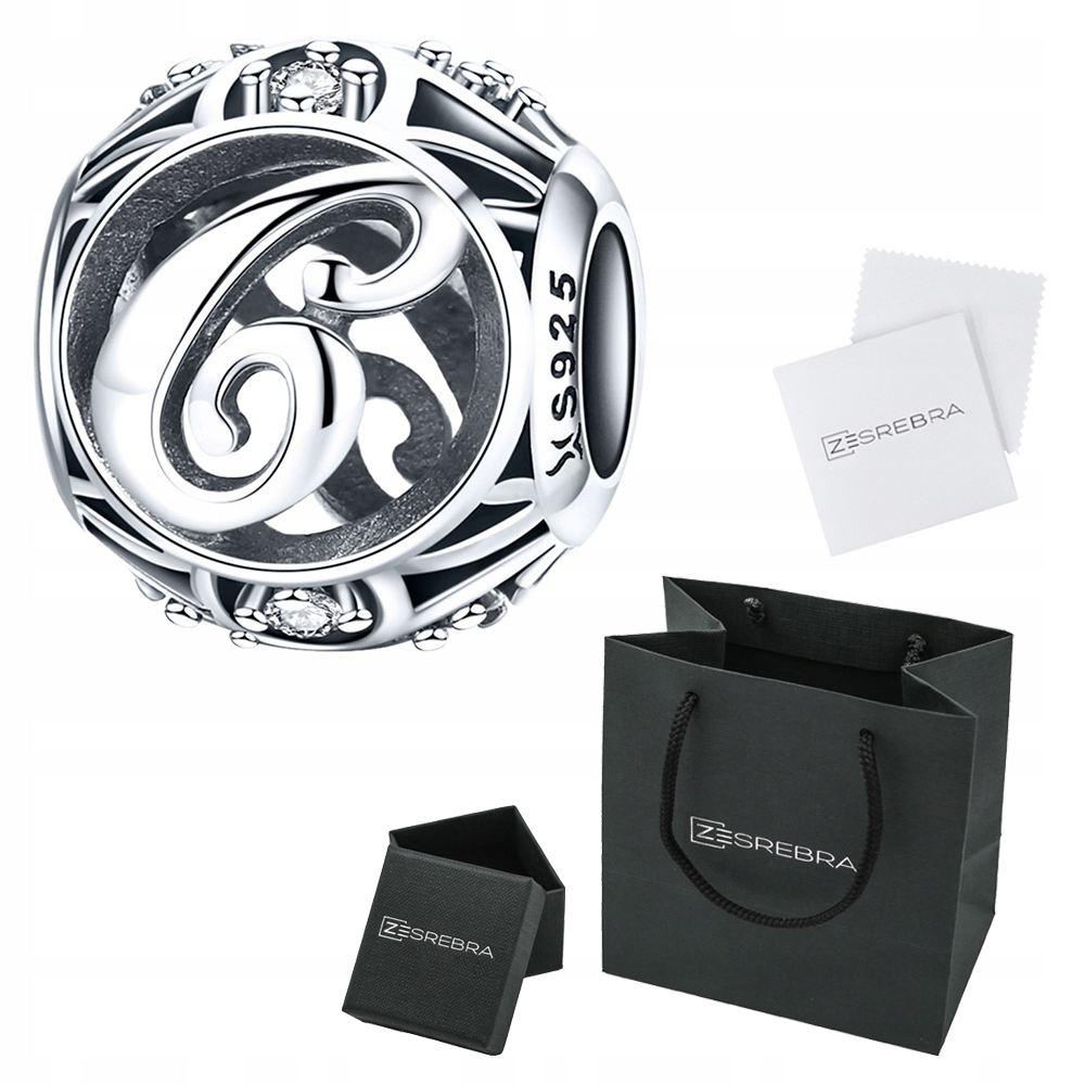 

Charms Litera C do Pandora srebro 925 S925