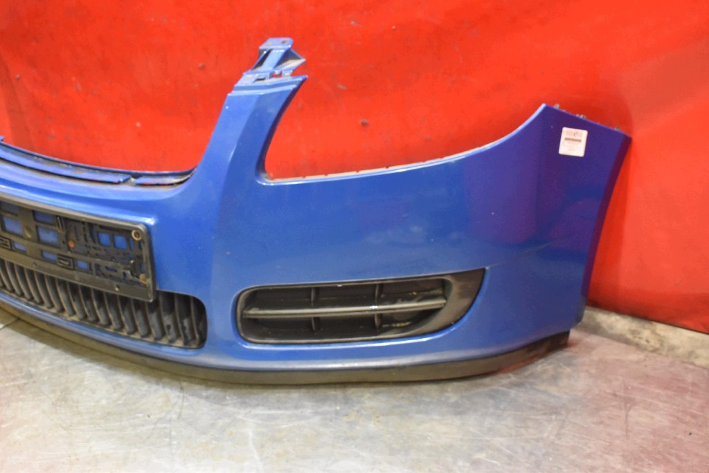 bumper front front blue SKODA ROOMSTER 06-10