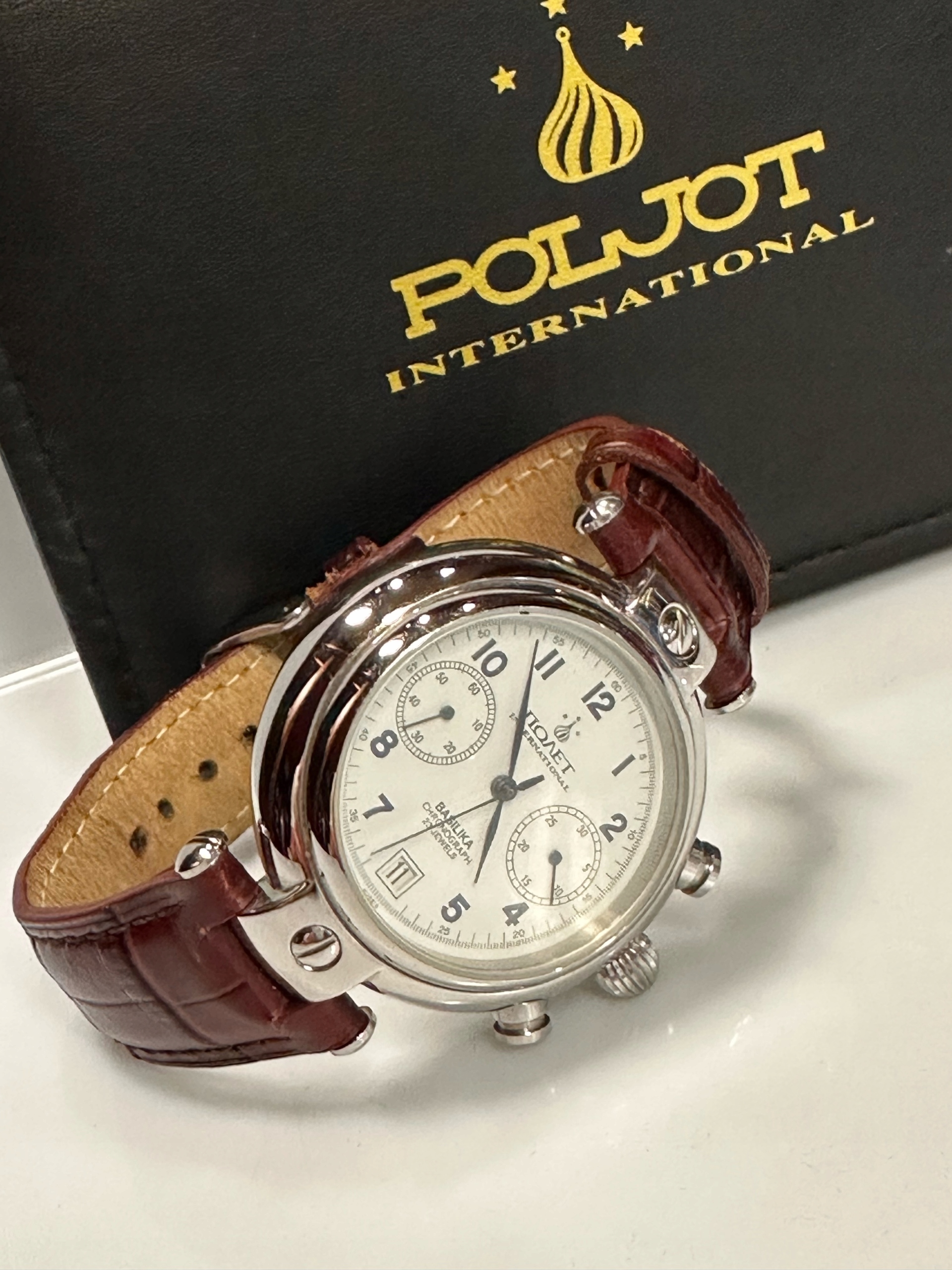 Zegarek POLJOT International Basilika Chronograph EAN (GTIN) 6946735285